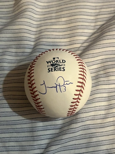 Jeremy Pena Houston Astros Signed 2022 World Series Major League Baseball PROOF