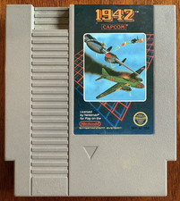 1942 NES Nintendo Capcom Tested Working 5-Screw Cartridge NES-NF-USA Made in Jap