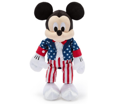 Disney Mickey Mouse America 250 Plush 11  Patriotic Collectible Toy/ so New! 
