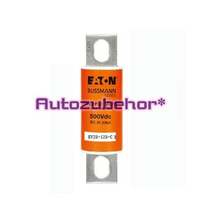 1Pc. New EV25-125-C Fast Acting Fuse 500VDC 125A #iv