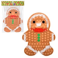 RI Gingerbread Man Mega Bubble Popper 13"