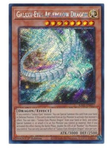 Galaxy-Eyes Afterglow Dragon PCR - RA01-EN017 Prismatic Collector's Rare 1st Edition