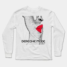 Depeche Mode Silence Tribute Long Sleeve Shirt White Unisex S-23XL NE2370