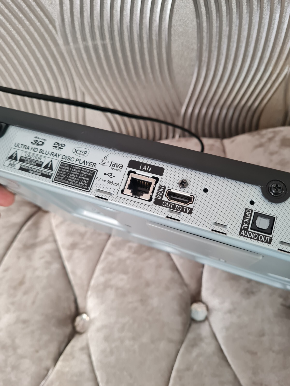 LG UBK80 4K Ultra HD HDR Bluray & DVD Player + Remote Mint eBay