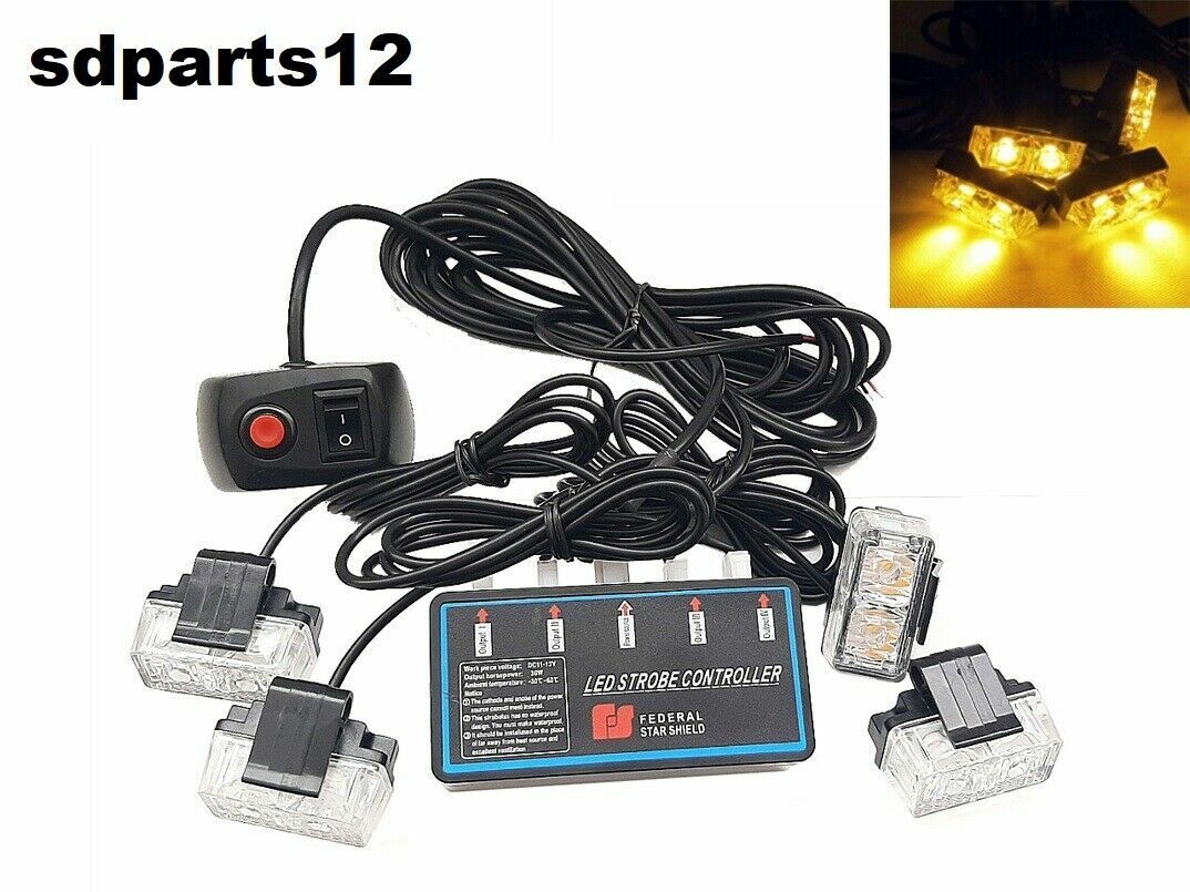 Feux de Gabarit LED Flash Multi-Tension pour Sécuriser un Camping-Car en Vision Nocturne