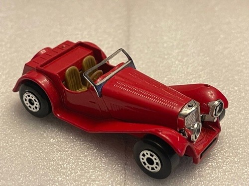 1982 Streichholzschachtel/Lesney SS 100 Jaguar, rot, fast neuwertig # 47 mit Box (England) - Bild 2 von 7