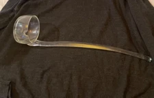PUNCH LADLE FLAT BOTTOM CUP VINTAGE PUNCH SERVER 16 1/4” MINT CONDITION