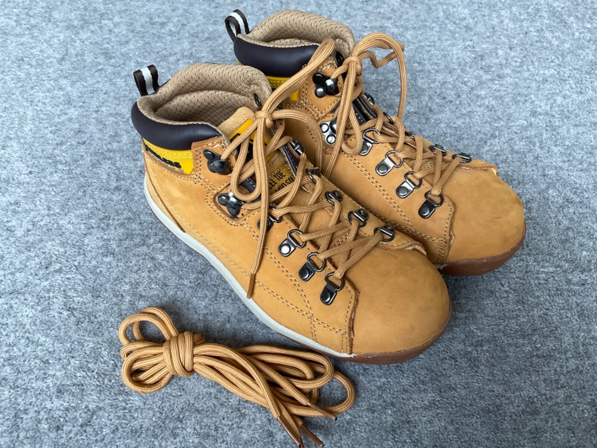 Amblers Womens Size 3/4 Steel Toe Cap Midsole Leather Safety