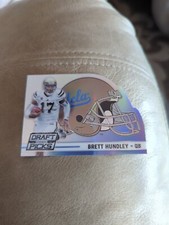 2015 Panini Prizm Collegiate Draft Picks Helmet Die-Cut Brett Hundley Rookie RC