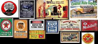 ho scale building car repair decals series 2