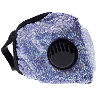 Funkelnde Glitzer Baumwolle Gesichtsmaske/ Abdeckung mit Ventil