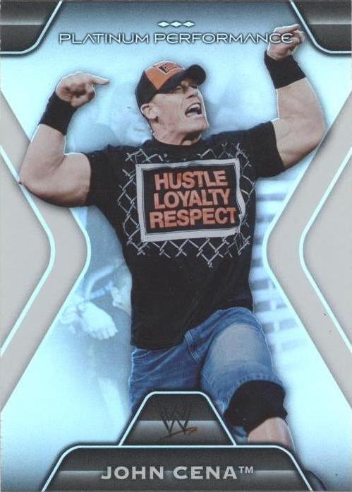 2010 Topps Platinum WWE - John Cena #PP-10 - 1 of 1