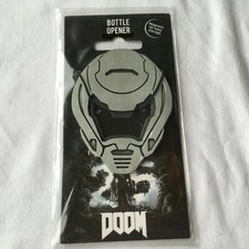 Image of Doom Bottle Opener Heavy Duty Metal Magnetic Collector 25th Official "NEW" SEALE
