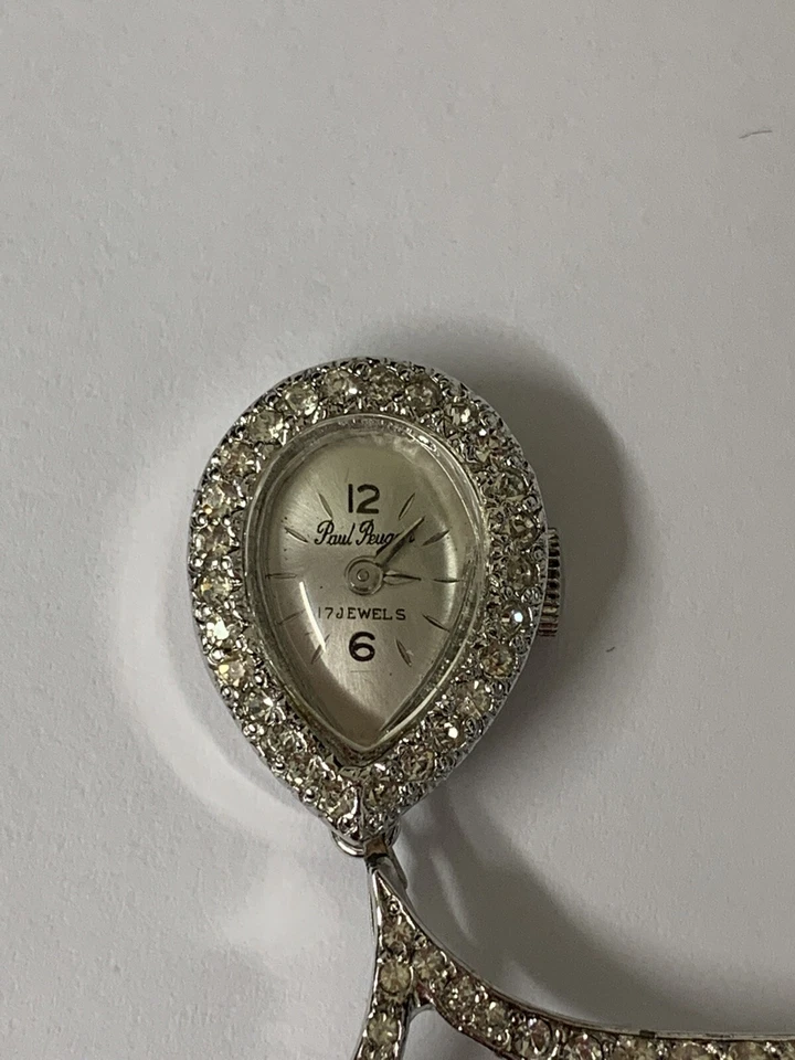 Collar reloj mujer Paul Peugeot lágrima caída Foto 3 de 4