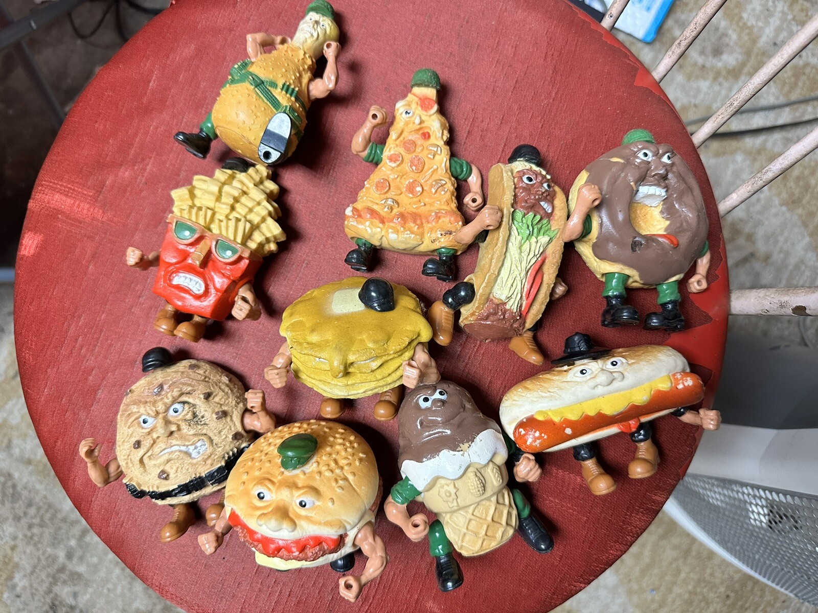 Lot of Vintage Mattel Food Fighters Toys Lot Of 10 eBay