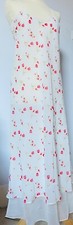 Ladies Two Layered red rose Long Dress . Size: 12, Valentine's Day sales