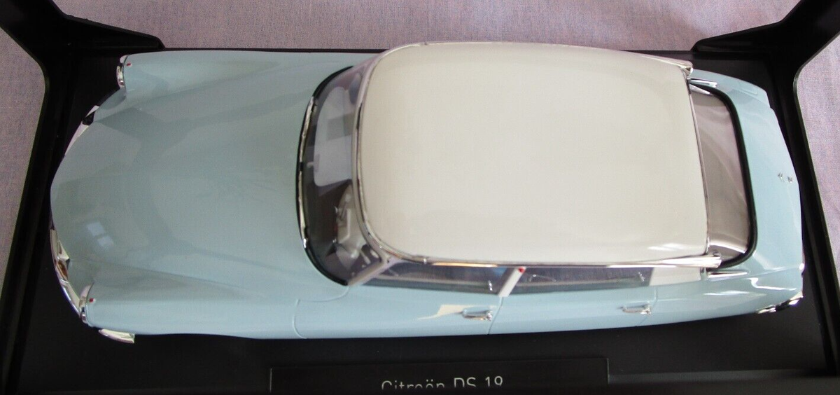 NOREV Ligne Noire 1/43 Citroën DS19 Coupé Dandy 1965 - Rouge Métallisé - 158051