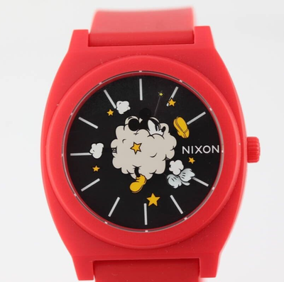 Nixon Disney Mickey Mouse Time Teller Watch Red Box Wristwatch  Collaboration | eBay