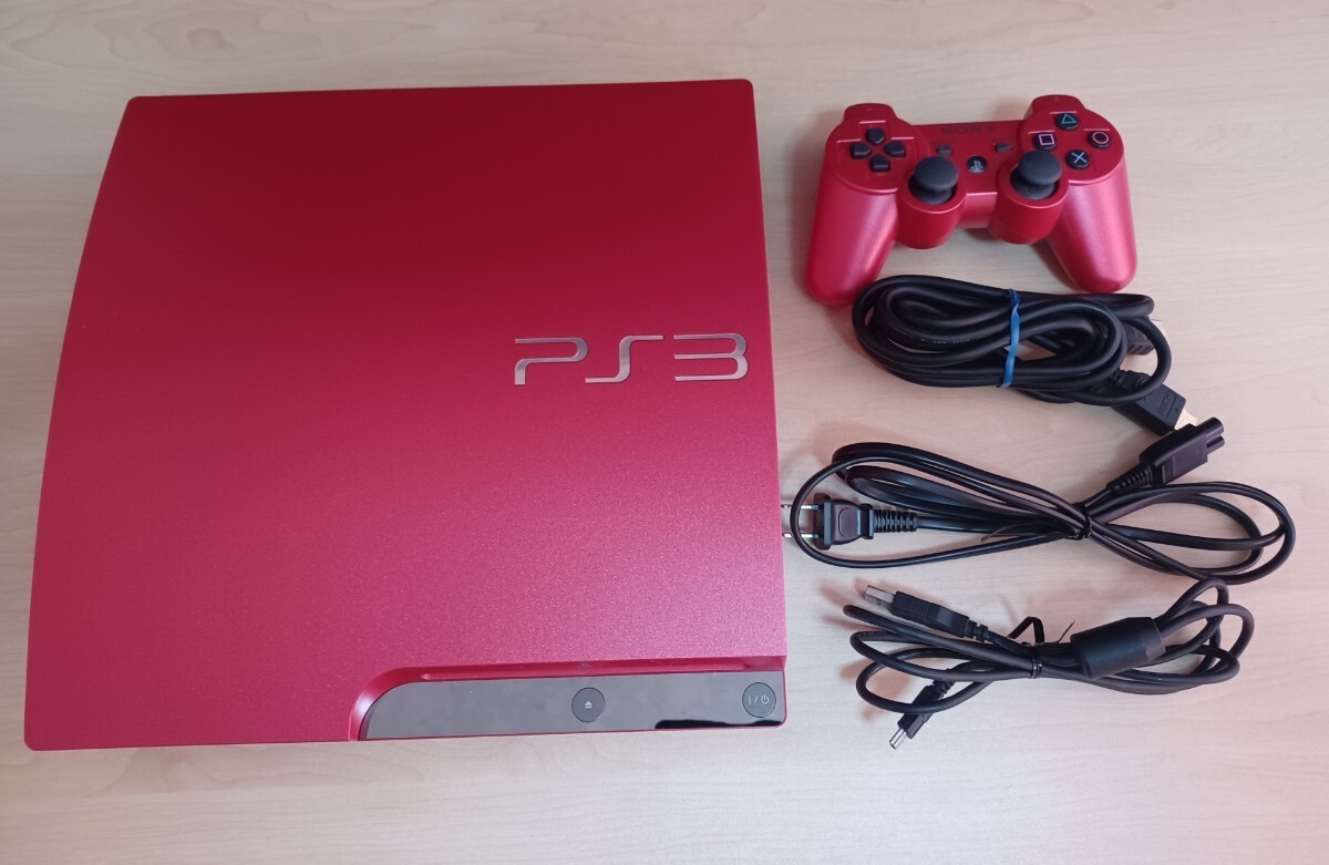 PlayStation 3 PS3 Console 320GB Scarlet red Japan CECH PlayStation 3 PS3 Console 320GB Scarlet red Japan CECH