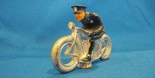 Vintage USA Barclay Manoil Slush Mold Lead TOY MOTORCYCLE COP POLICE