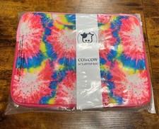 CowCow 16" laptop case pink tie dye NEW