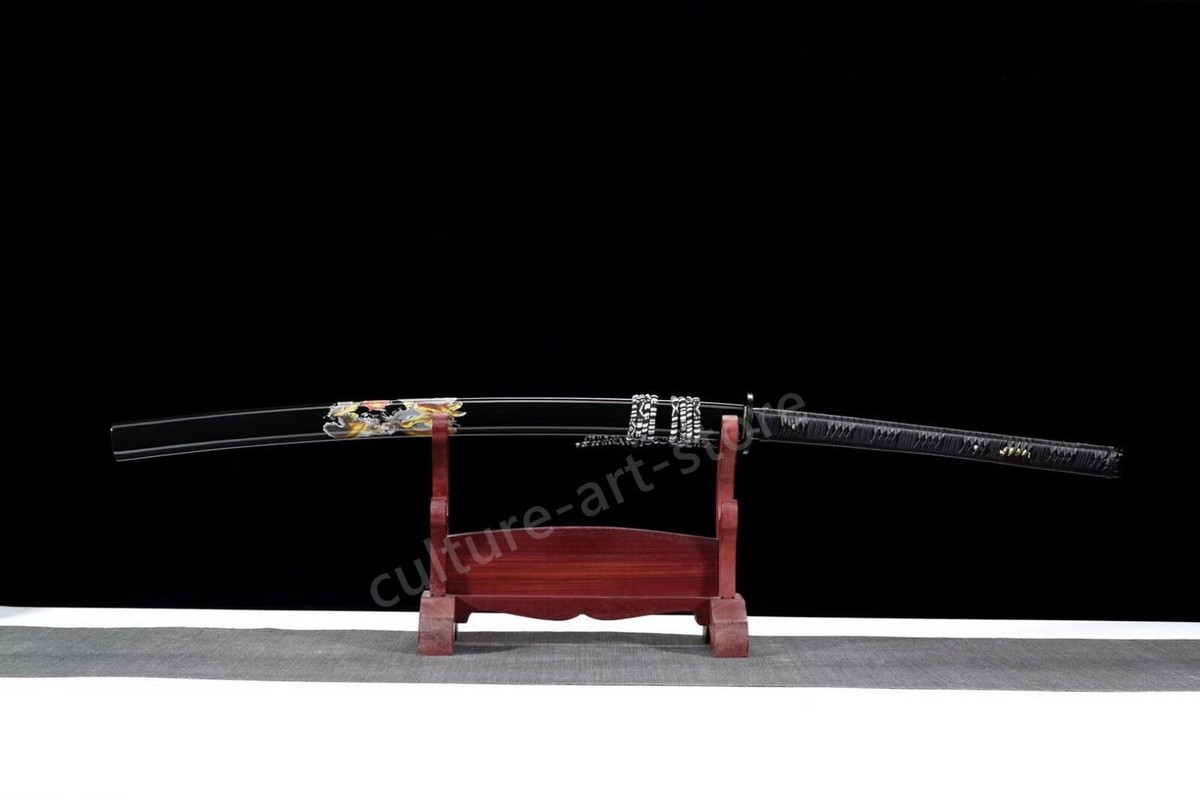 48“ Battle ready “斩马刀”Japanese Samurai Katana 9260 Spring