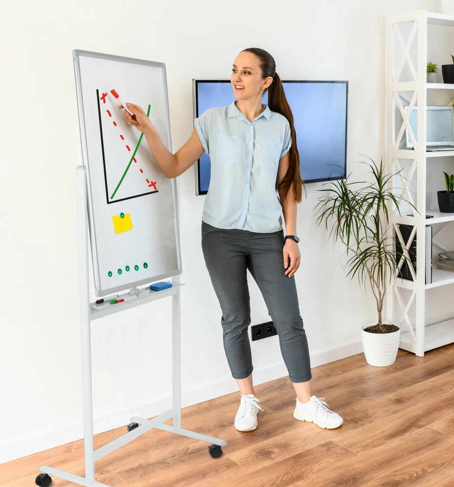 Whiteboard Zubehör Magnettafel Wandtafel Schreibtafel Set Marker Magnete Wischer - Bild 4 von 4