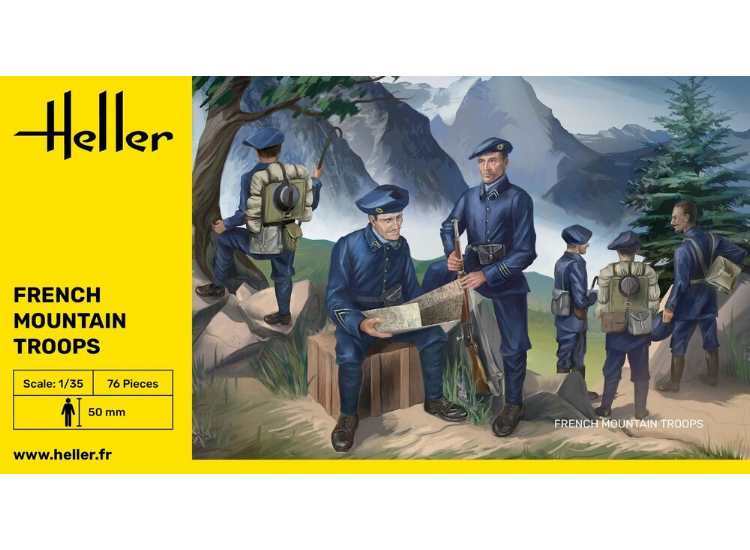 Heller 1/35 81223 French Mountain Troops