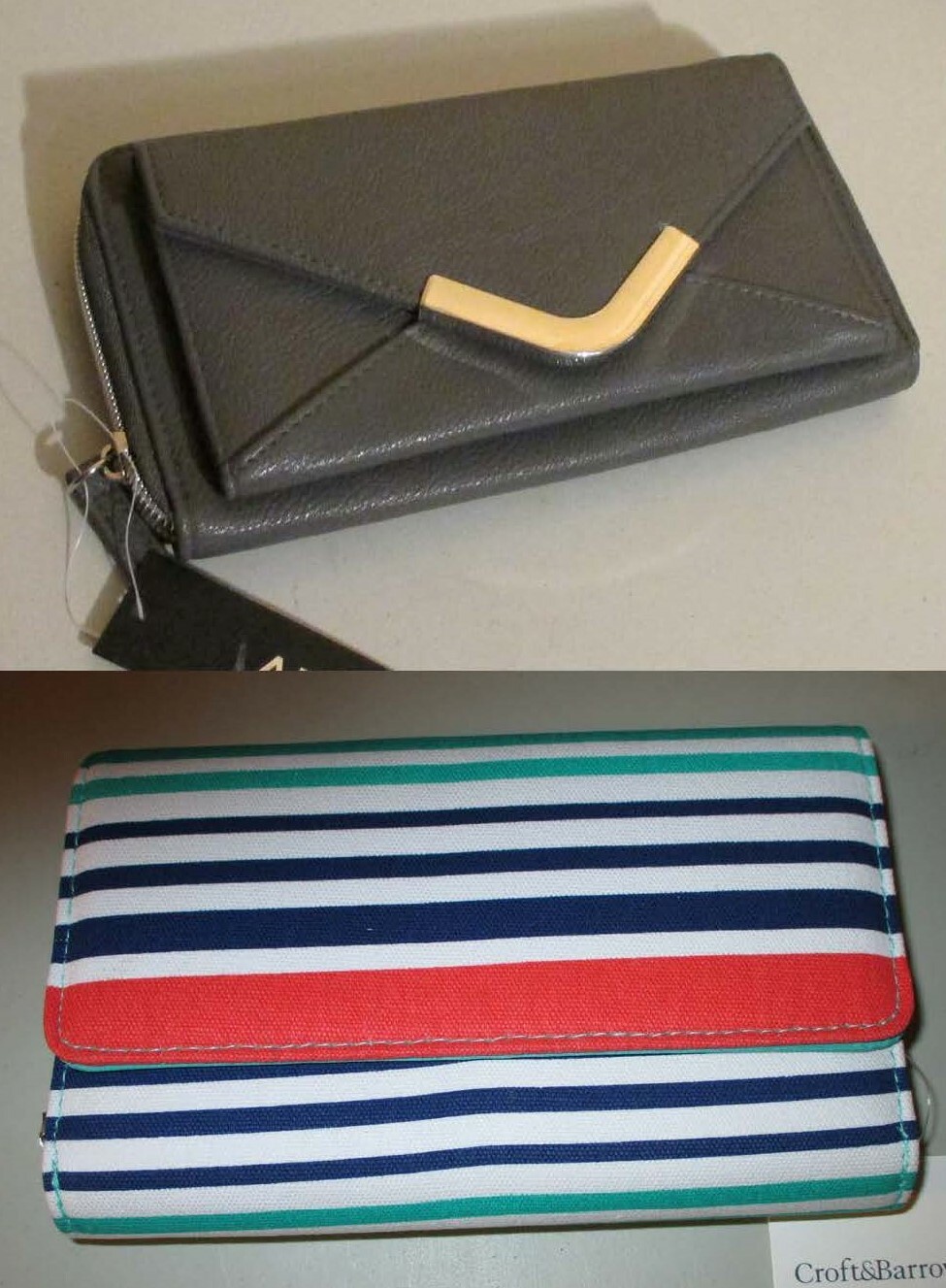 Clutch Organizer Zip Around Wallet Multiple Designs NWT MSRP $40-$42-image