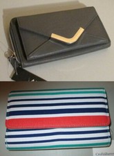 Clutch Organizer Zip Around Wallet Choice of Design - NWT MSRP 40- 42