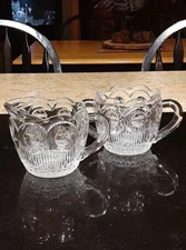 Vintage Bartlett-Collins Cream and Sugar Set St. Genevieve