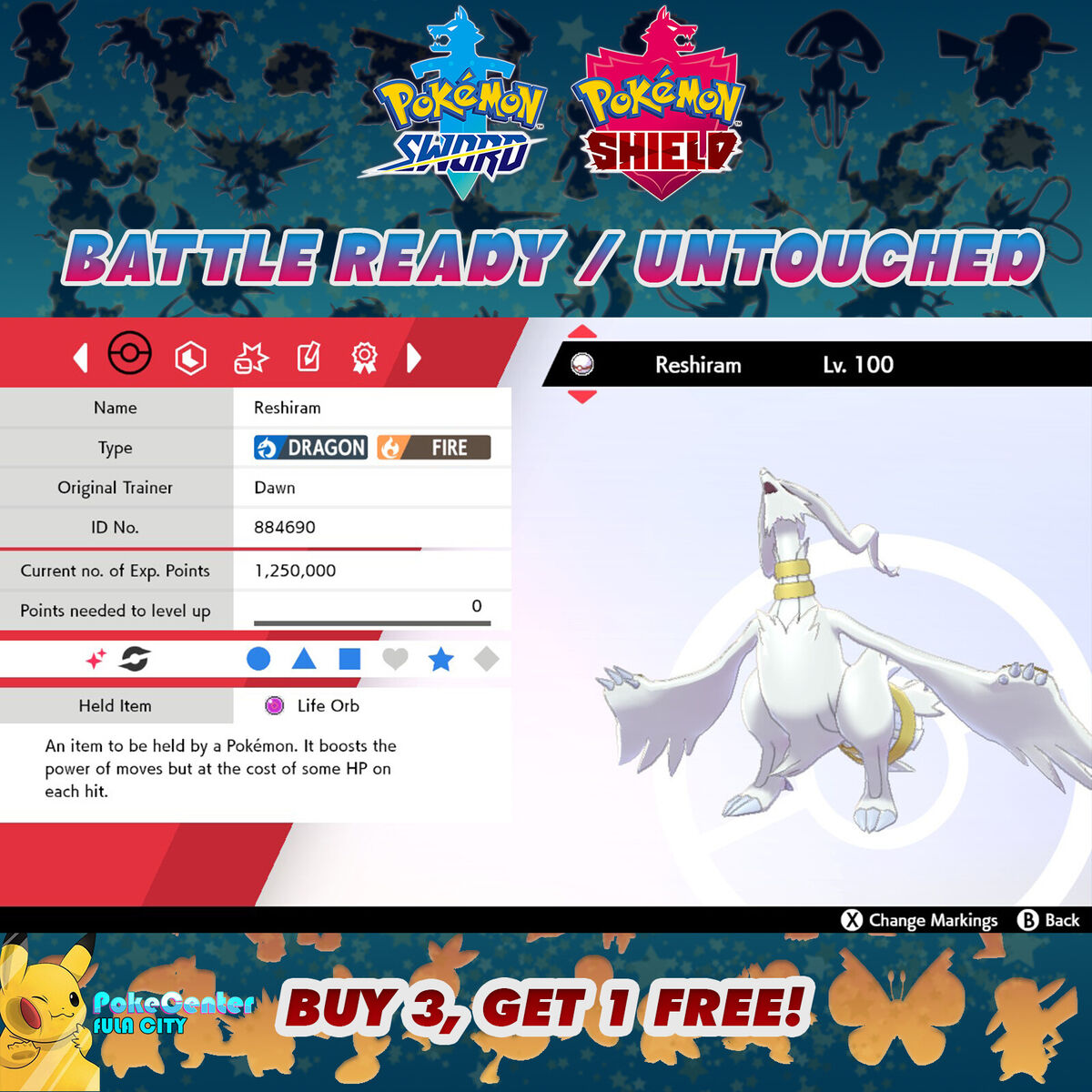 Stream Pokemon Omega Ruby - Alpha Sapphire - Battle! Reshiram