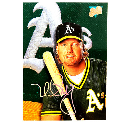 Mark McGwire 1993 Leaf Studio Card #141 MLB Oakland Athletics
