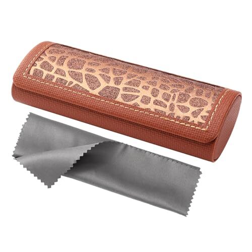 Hard Shell Glasses Case, Portable Protective Eyeglasses for Men Women I-coffee
