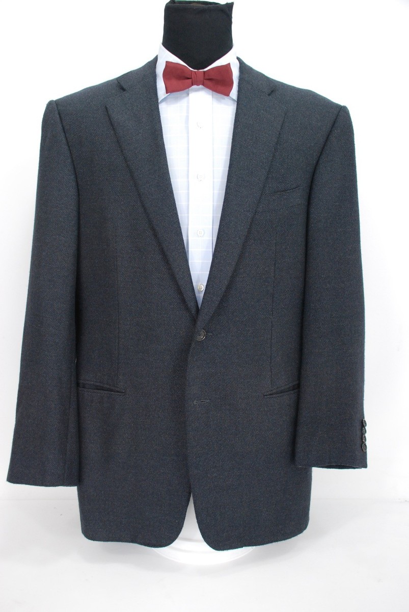 Ermenegildo Zegna 2Btn Sport Coat 15Milmil15 Flannel Wool Ermenegildo Zegna 2Btn Sport Coat 15Milmil15 Flannel Wool