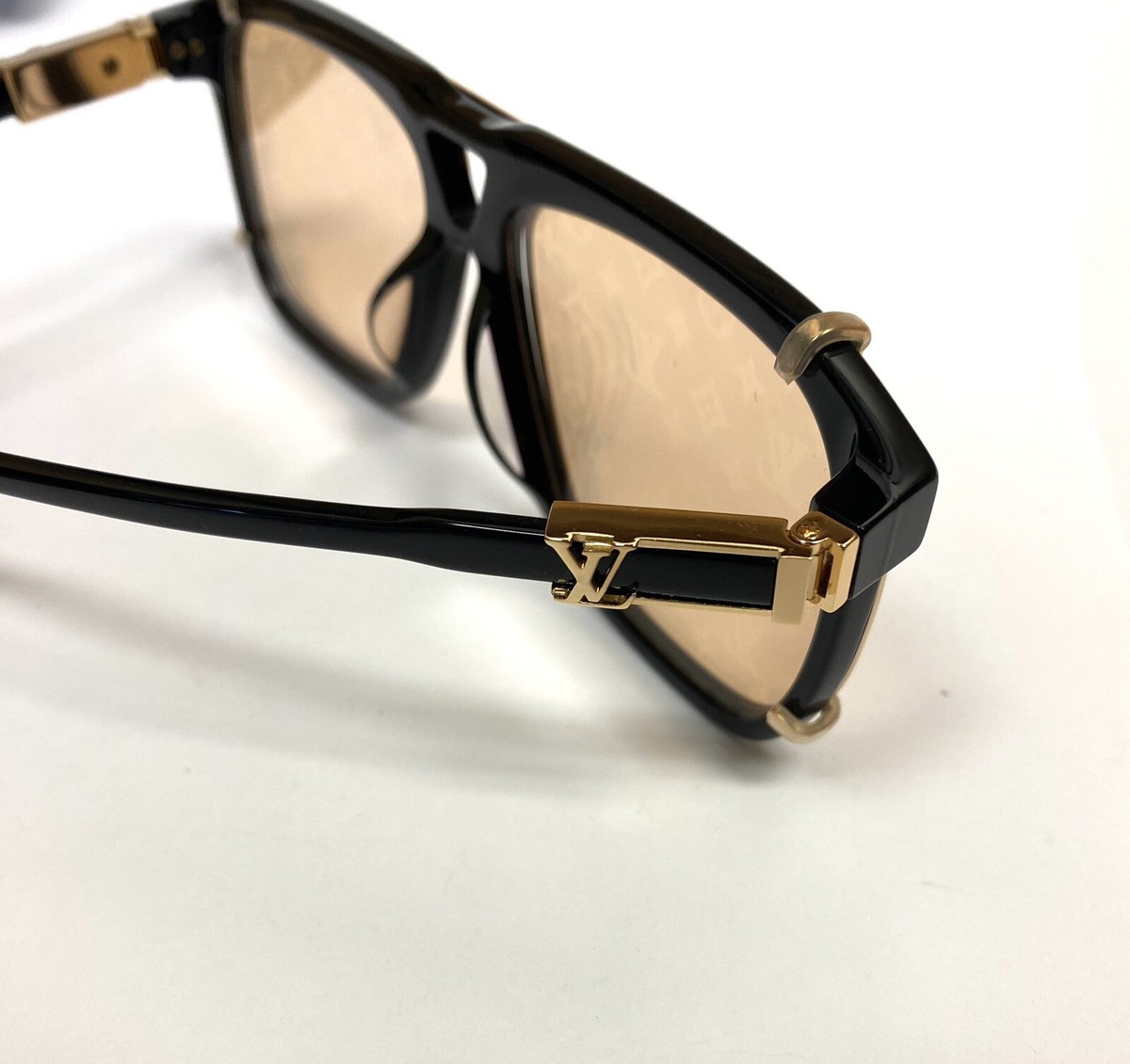 Louis Vuitton LV Z1085E LV Satellite Gold Black | eBay