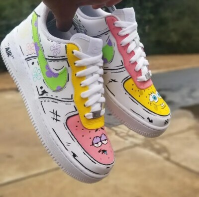 spongebob nike air max