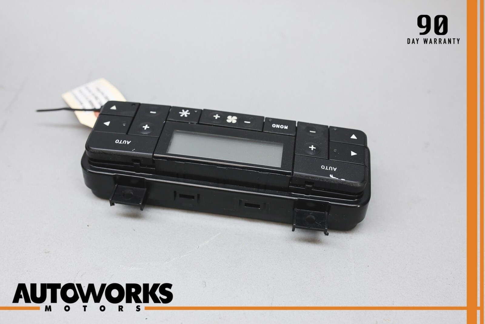 03-13 Maserati Quattroporte AC A/C Rear Heater Climate Control Switch Panel OEM