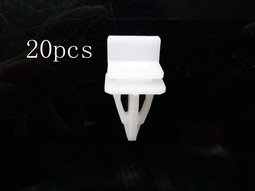 ちな 20Pcs Pilot Rocker Panel Moulding Plastic Clips OEM:91513-SM4-000