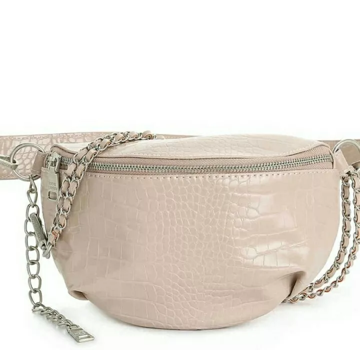 Belt bag with chain strap hotsell