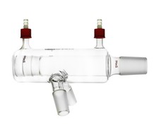 USA Lab Equipment USA Made Two Port Jacketed Swing Arm Adapter Cow - 34/45 Si...