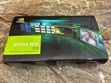 PNY NVIDIA NVS 510 2GB Quad Display PCI Exp Graphics Card VCNVS510DVI-PB NOB