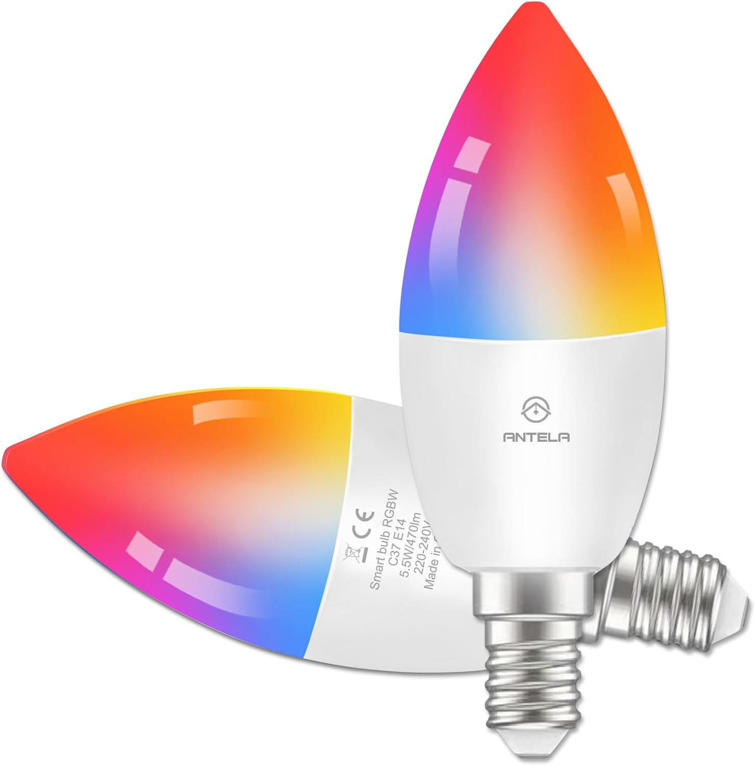 Lampadina Smart E14 Wifi 385Lm - Atmosfera Dimmerabile per Interni