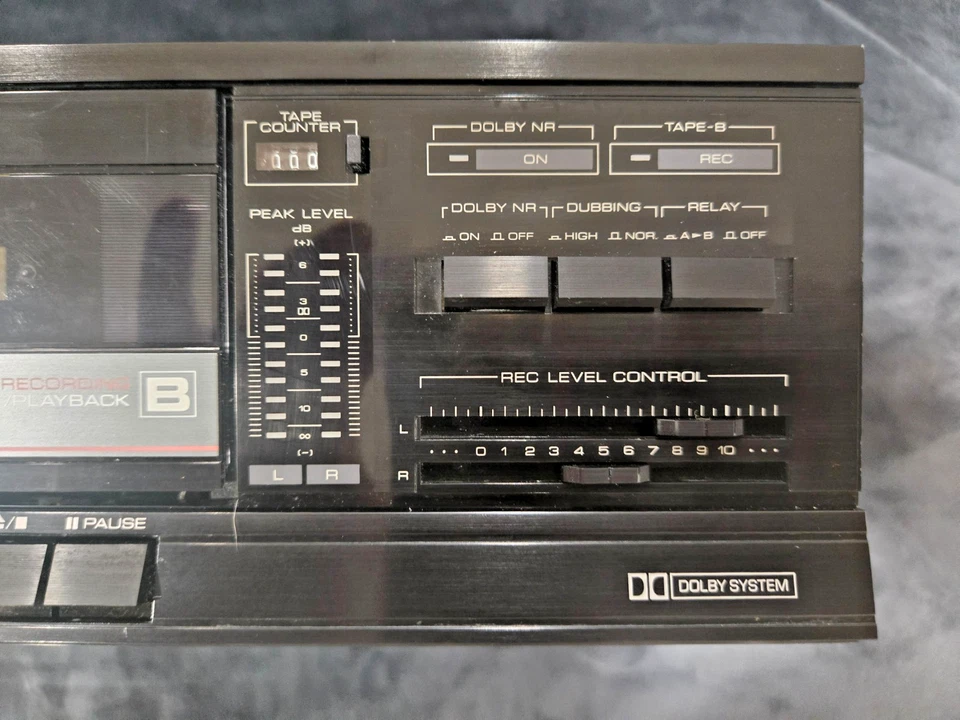 Kenwood KX-56 Estéreo Cassette Deck - Reparado, Cinturones Nuevos, Limpio, Probado, Demag Foto 4 de 4