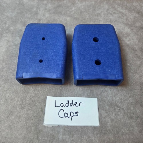 Blue Rubber Ladder End Caps Extension Ladder Replacement Feet Covers Pair
