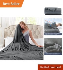 Cooling Blankets for Hot Sleepers, 100 Rayon Lightweight Breathable Summer B...