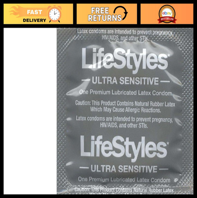 Ultra Sensitive Natural Latex Condoms Value Pack - 100 Count, Triple Tested, Sil
