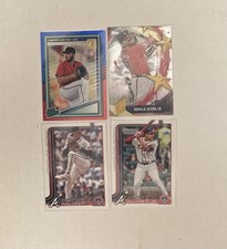 Atlanta braves Card lot Carter Holton Hurston Waldrep