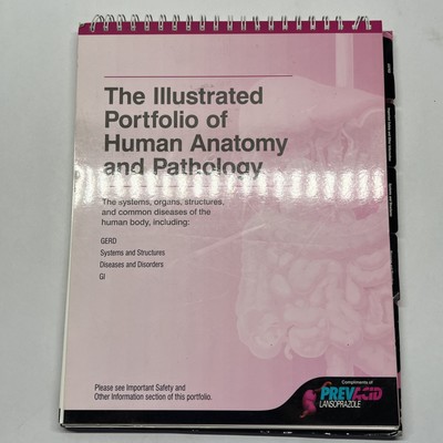 New Sealed The Illustrated Portfolio of Human Anatomy Pathology Prevention Acid