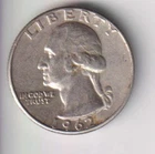 1962-P WASHINGTON QUARTER 25¢ PHILADELPHIA 90% SILVER COIN UNITED STATES MINT